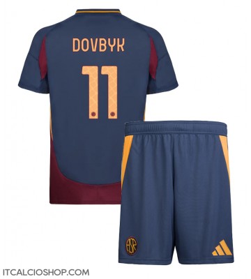 AS Roma Artem Dovbyk #11 Terza Maglia Bambino 2024-25 Manica Corta (+ Pantaloni corti)